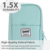 imageSPACEMATE Pencil Case Pouch Box Bag School Supplies Girls Boys Kids Cute Preppy Stuff Large Big Capacity Aesthetic Pen Organizer Back to College Stationary Cornflower Blue Classic Stlye 1800mlEggshell Blue