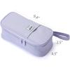 imageSPACEMATE Pencil Case Pouch Box Bag School Supplies Girls Boys Kids Cute Preppy Stuff Large Big Capacity Aesthetic Pen Organizer Back to College Stationary Cornflower Blue Classic Stlye 1800mlPurple