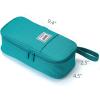 imageSPACEMATE Pencil Case Pouch Box Bag School Supplies Girls Boys Kids Cute Preppy Stuff Large Big Capacity Aesthetic Pen Organizer Back to College Stationary Cornflower Blue Classic Stlye 1800mlTeal