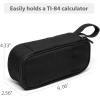 imageSPACEMATE Pencil Case Pouch Box Bag School Supplies Girls Boys Kids Cute Preppy Stuff Large Big Capacity Aesthetic Pen Organizer Back to College Stationary Dark Cyan Heavy Duty Canvas 1800mlCoal Black