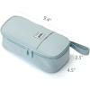 imageSPACEMATE Pencil Case Pouch Box Bag School Supplies Girls Boys Kids Cute Preppy Stuff Large Big Capacity Aesthetic Pen Organizer Back to College Stationary Cornflower Blue Classic Stlye 1800mlPowder Blue